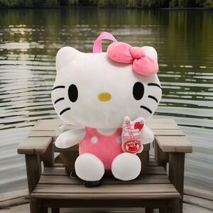 Hello Kitty Strawberry Milk Backpack NWT‎